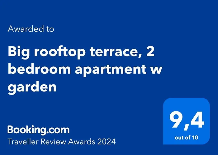 Casa Ancladero Big Rooftop Terrace, 2 Bedroom Guesthouse W Garden And View